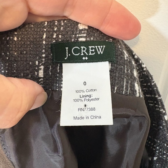 J. Crew 100% cotton skirt - Picture 3 of 3